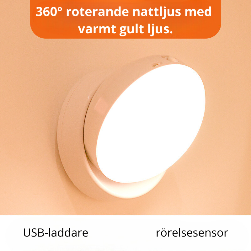 Rörelselampa med sensor