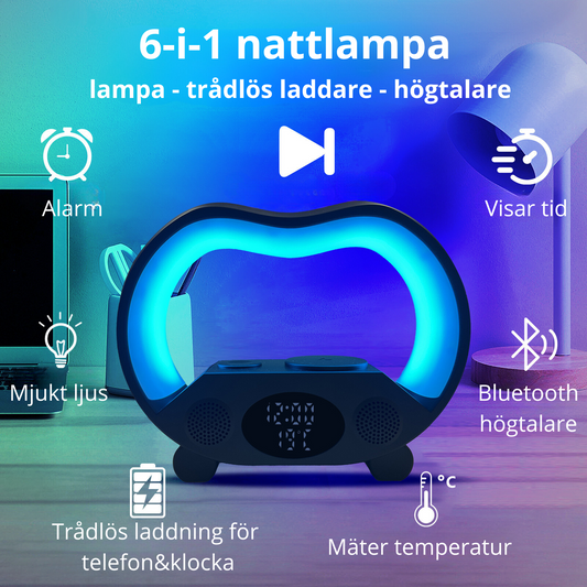 Multifunktionell bluetooth högtalare